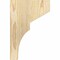 Ekena Millwork Monterey Rough Sawn Corbel, Douglas Fir, 4"W x 8"D x 12"H COR04X08X12MON00RDF - alternate 4